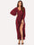 Sleeve Button Through Maxi Dress