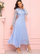 Lace Top Maxi Flowy From Dress