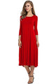 Patchwork Casual Loose Boho Long Maxi