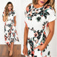 Floral Print Boho Beach Dress Tunic Maxi Dress