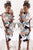 Floral Print Boho Beach Dress Tunic Maxi Dress