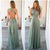 Casual Bandage Evening Maxi Dresses