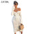 Front Drawstring Sexy Off Shoulder Maxi Dress