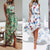 Boho Floral Long Maxi Dress Sleeveless