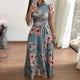 Casual Short Sleeve Bandage Party Dress