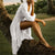 Sexy Front Open Deep V Neck Ruffle Maxi Dress