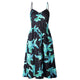 Sexy V-Neck Strap Maxi Vintage Dress