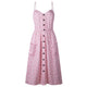 Sexy V-Neck Strap Maxi Vintage Dress