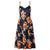 Sexy V-Neck Strap Maxi Vintage Dress