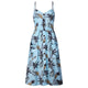 Sexy V-Neck Strap Maxi Vintage Dress