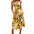 Sexy V-Neck Strap Maxi Vintage Dress