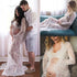 Summer Pregnant Lace Dress Long Maxi