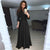 Solid Spring Maxi Ladies Dresses