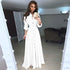 Solid Spring Maxi Ladies Dresses