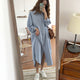 Woman Lady loose Casual Fashion maxi Dress