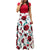 Floral Print Bohemian Beach Maxi Dress
